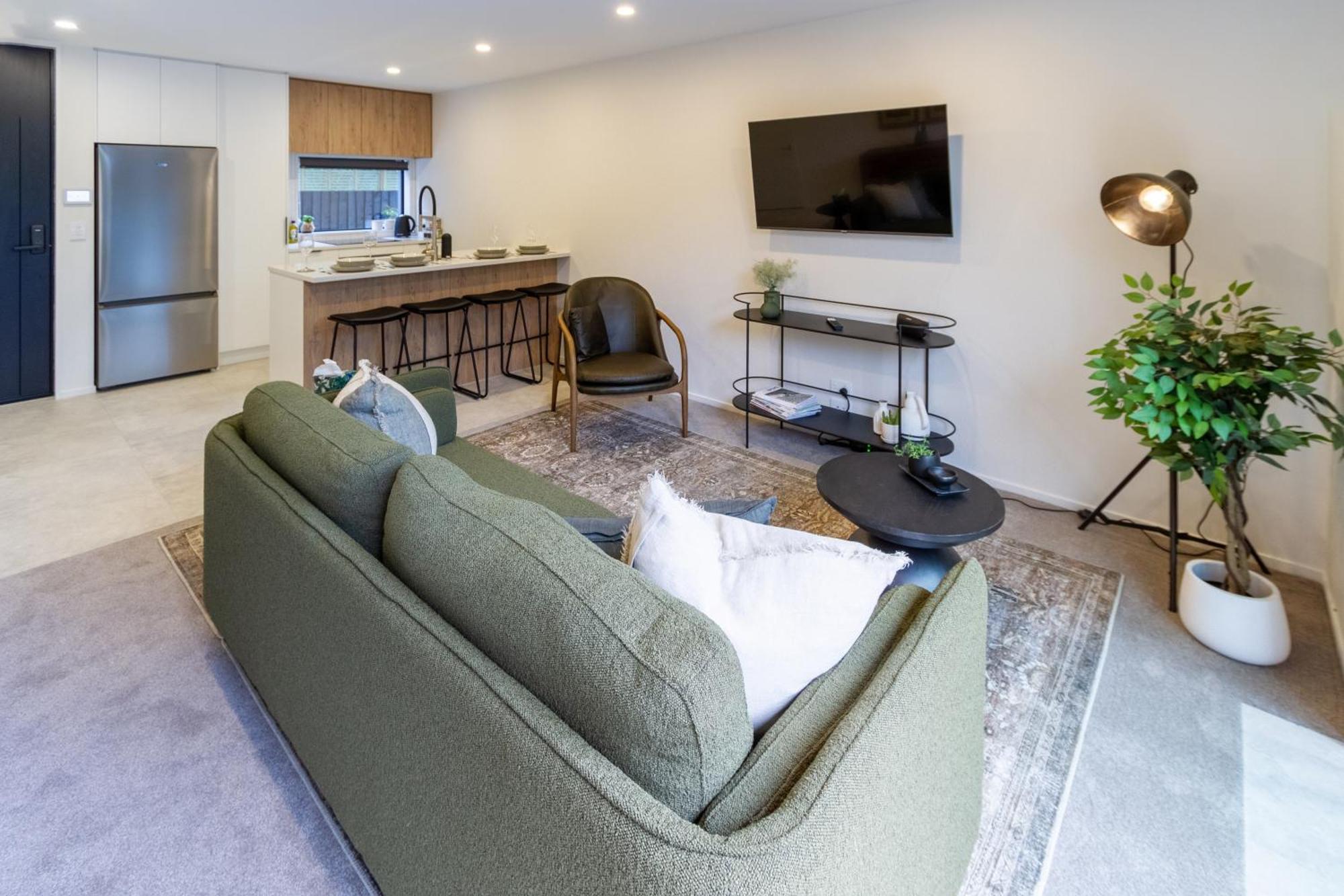 Merivale Gem: 2Br Townhouse Oasis Christchurch Eksteriør billede