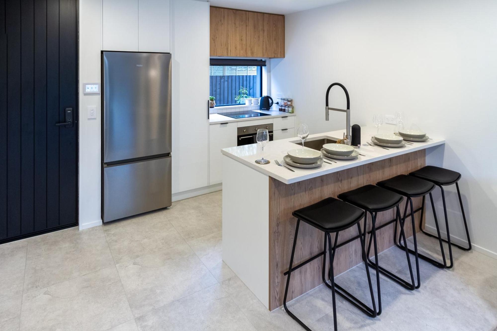 Merivale Gem: 2Br Townhouse Oasis Christchurch Eksteriør billede